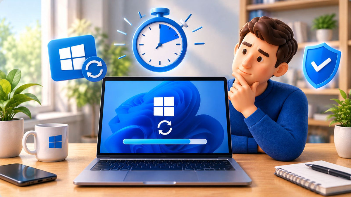 Combien de temps dure la mise à jour Windows 11 ?