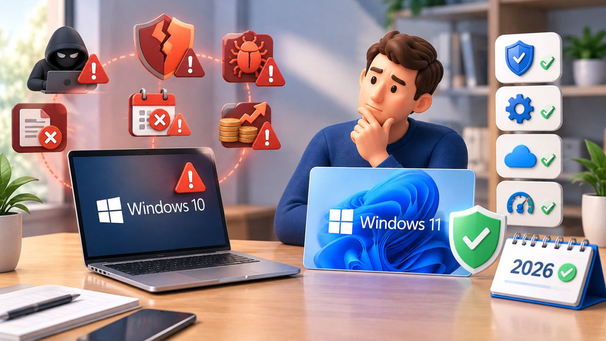 Quel est le risque de ne pas passer à Windows 11 ?