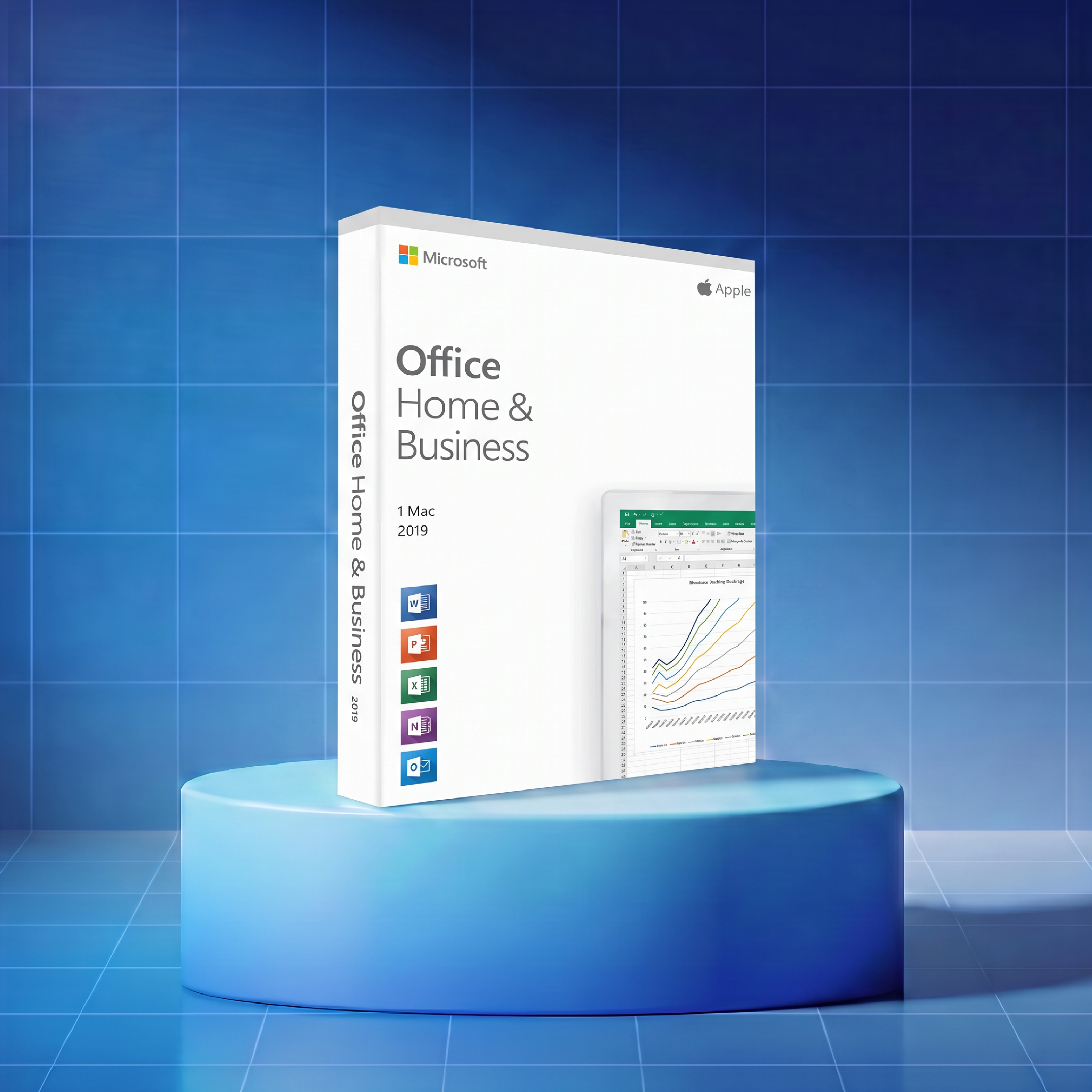Clé Microsoft Office 2019 Famille et Petite Entreprise pour Mac