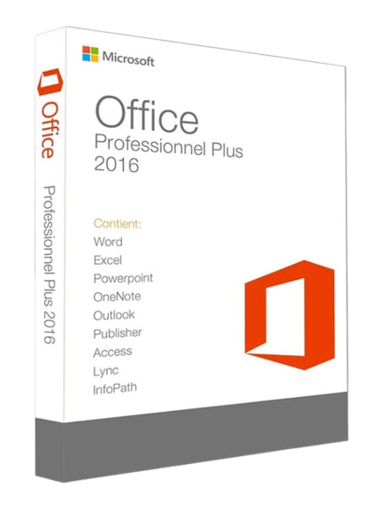 Clé Microsoft Office 2016 Professionnel Plus