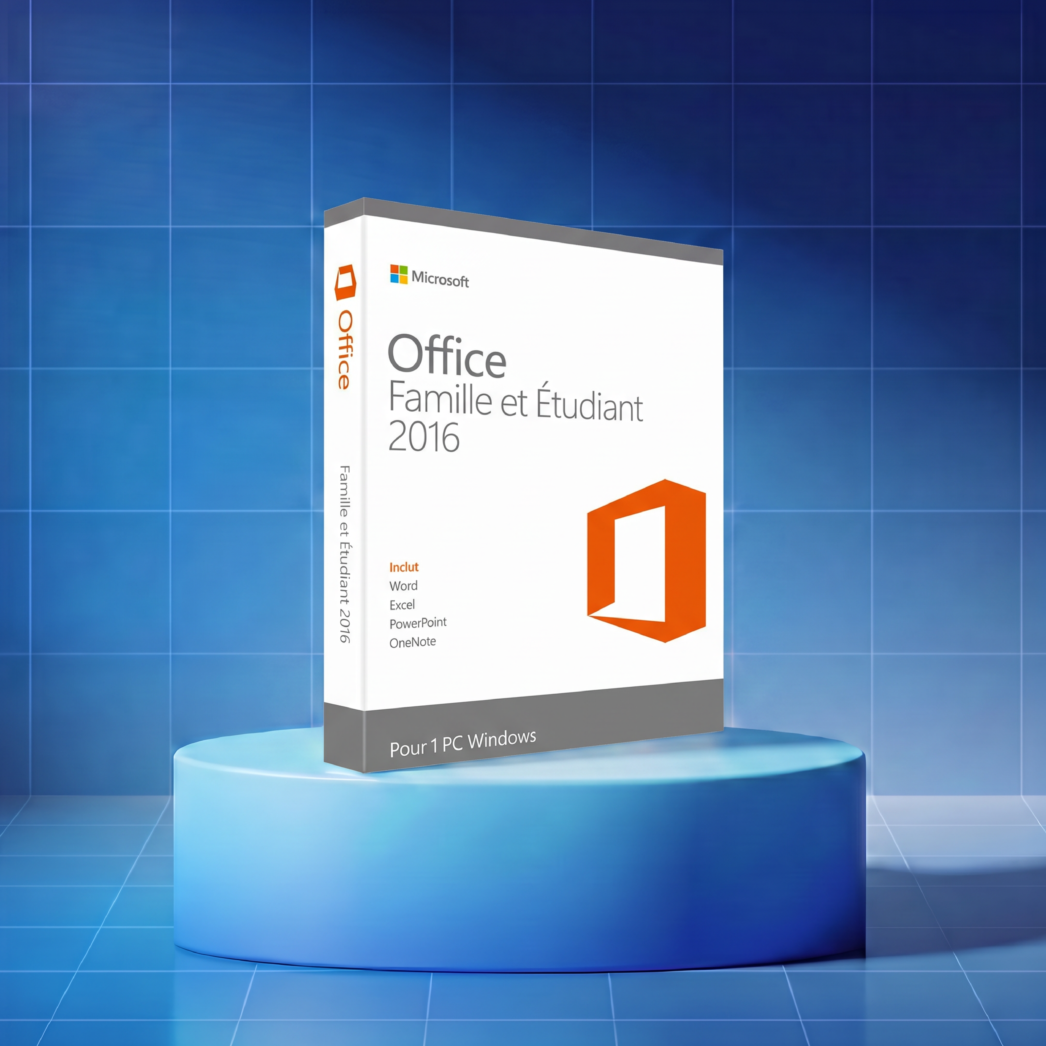 Clé Microsoft Office 2016 Famille et Etudiant