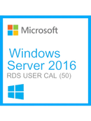 Clé Microsoft Windows Server 2016 Remote Desktop Services (RDS) 50 device connections