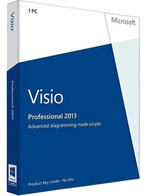 Clé Microsoft Visio 2013 Professionnel