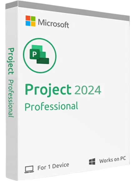 Clé Microsoft Project 2024 Professionnel