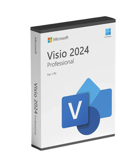 Clé Microsoft Visio 2024 Professionnel