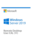 Clé Microsoft Windows Server 2019 Remote Desktop Services (RDS) 50 user connections