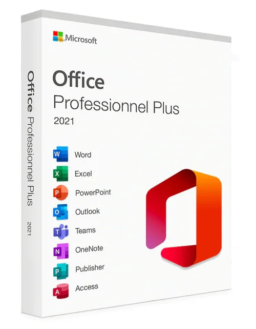 Clé Microsoft Office 2021 Professionnel Plus