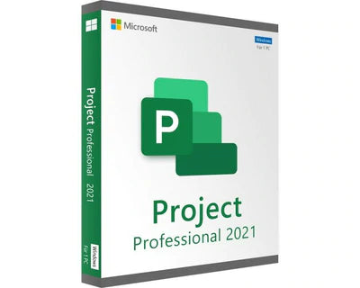 Clé Microsoft Project 2021 Professionnel