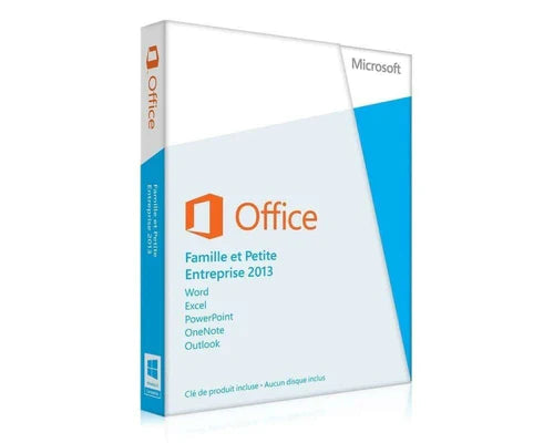 Clé Microsoft Office 2013 Famille et Petite Entreprise