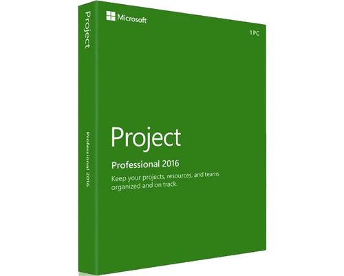 Clé Microsoft Project 2016 Professionnel