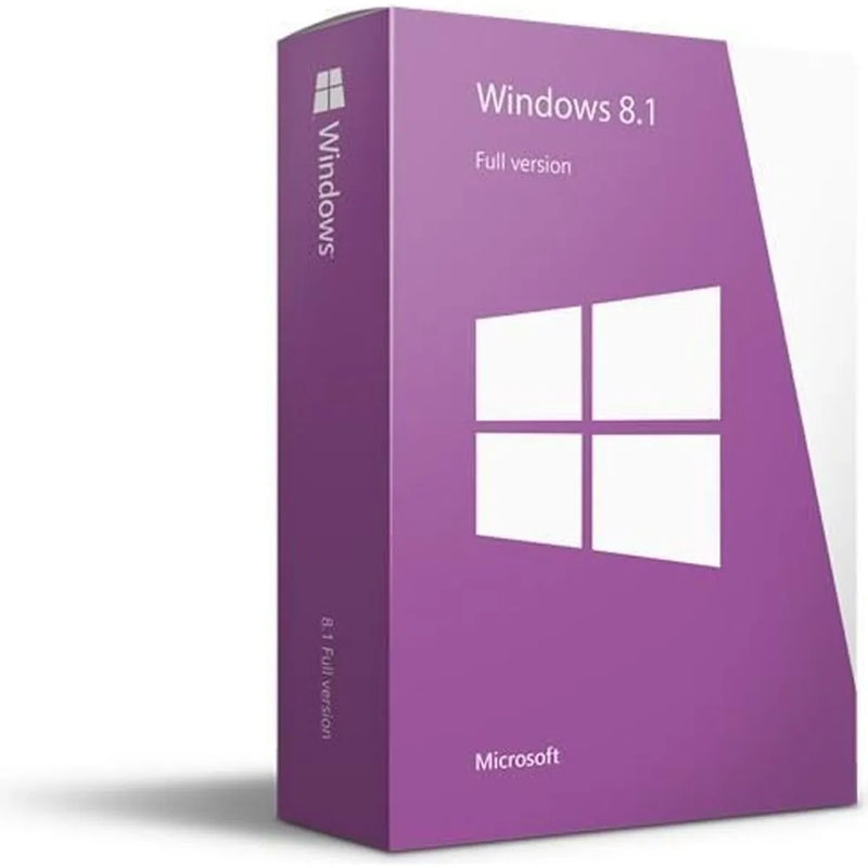 Clé Microsoft Windows 8.1 Famille