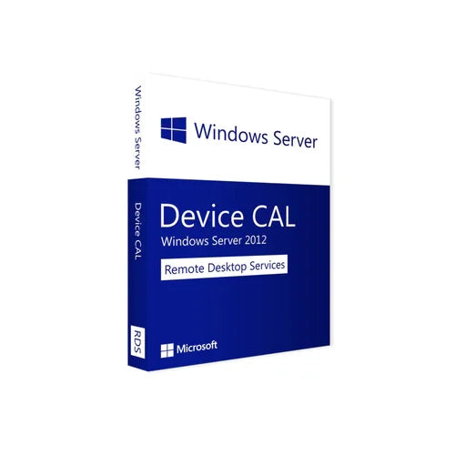 Clé Microsoft Windows Server 2012 RDS - 10 DEVICE CAL